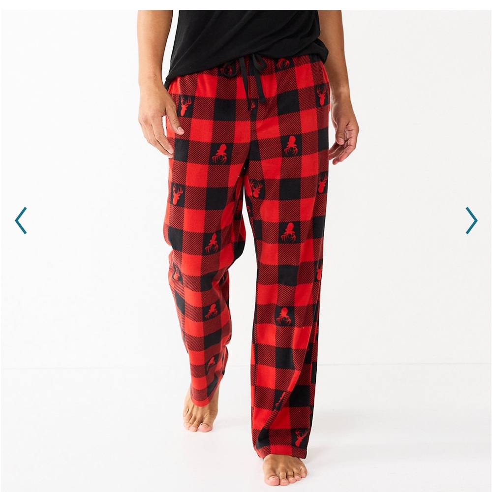 Mens Sonoma Large fleece lounge pants NWT